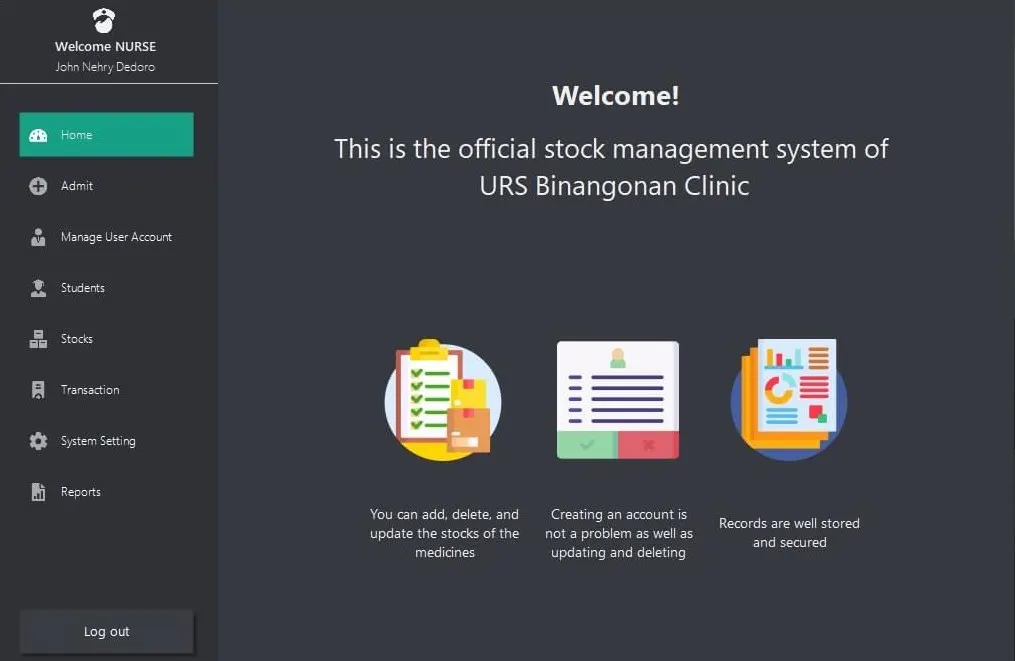 URS Clinic Management System